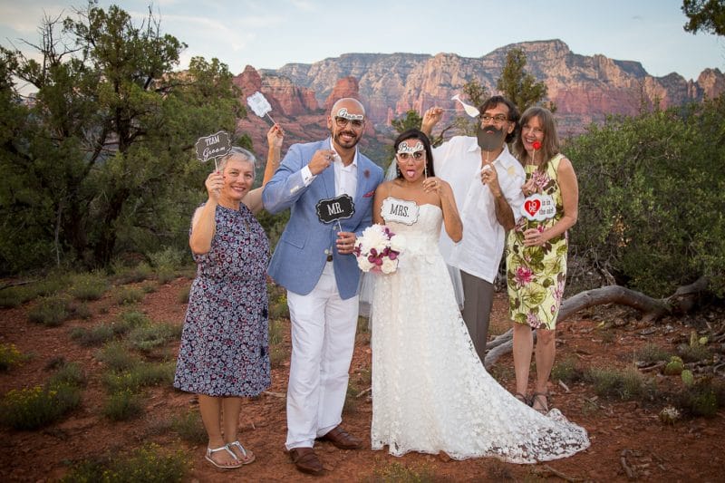 Loop Trail Wedding Location Sedona Elopement Weddings
