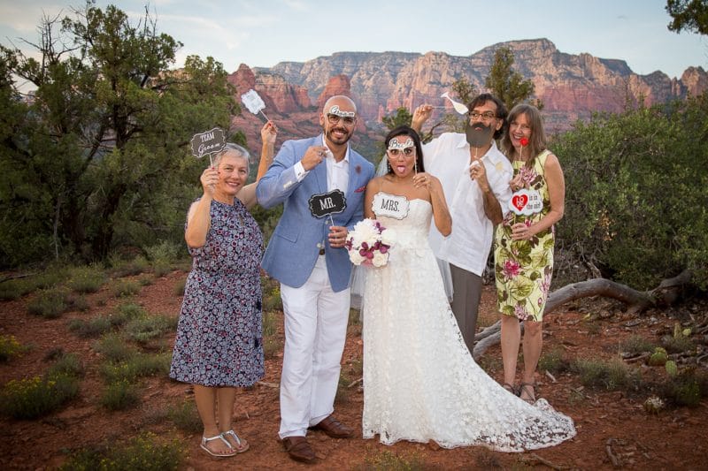 Loop Trail Wedding Location Sedona Elopement Weddings