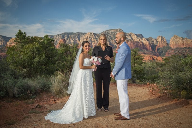 Loop Trail Wedding Location Sedona Elopement Weddings