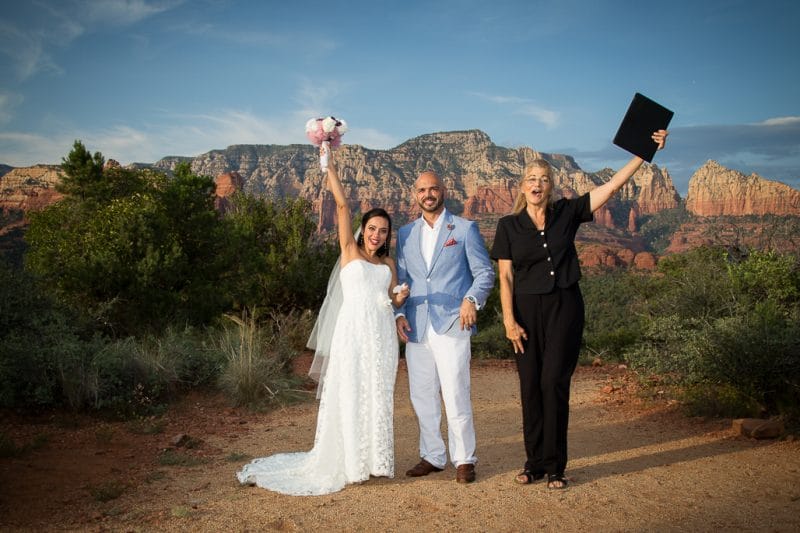 Loop Trail Wedding Location Sedona Elopement Weddings