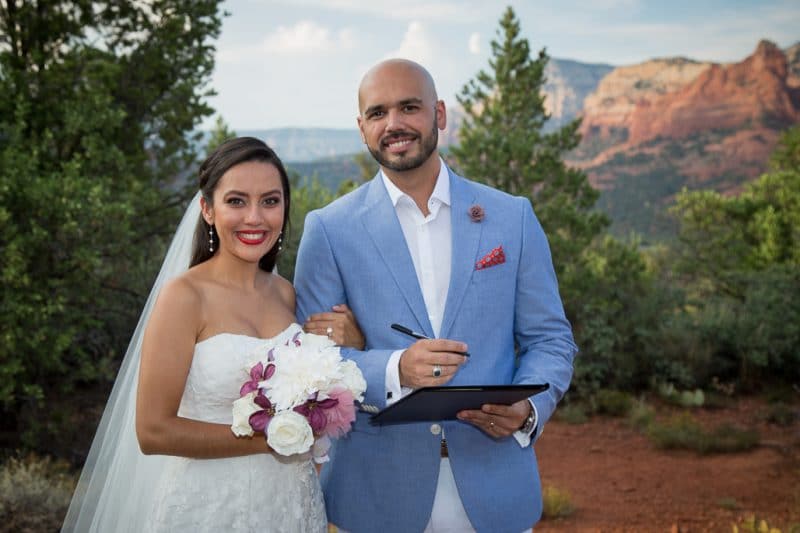Loop Trail Wedding Location Sedona Elopement Weddings