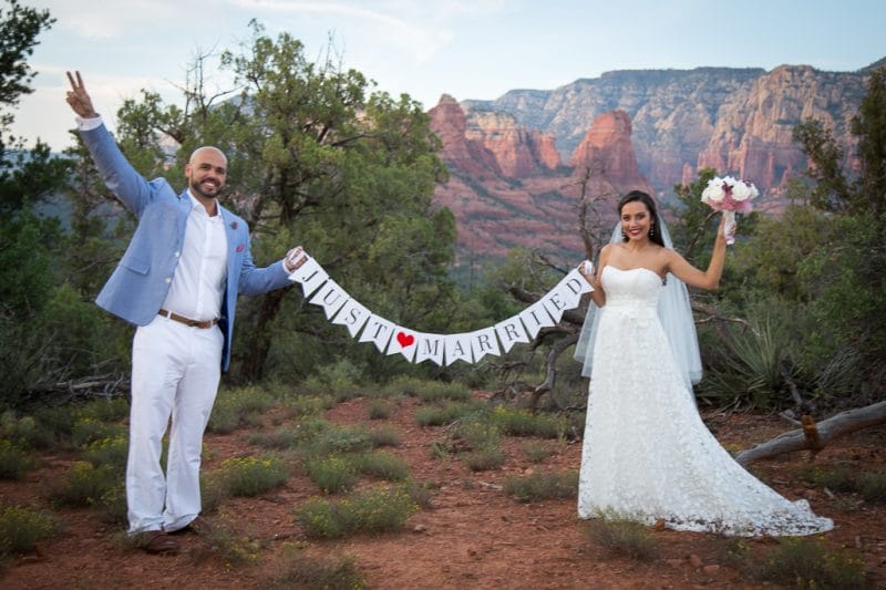 Loop Trail Wedding Location Sedona Elopement Weddings