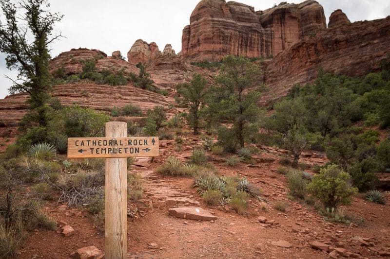 Back O' Beyond Cathedral Rock Trailhead Wedding