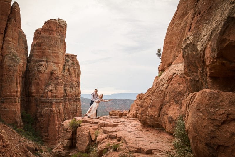 Cathedral Rock Trail Wedding