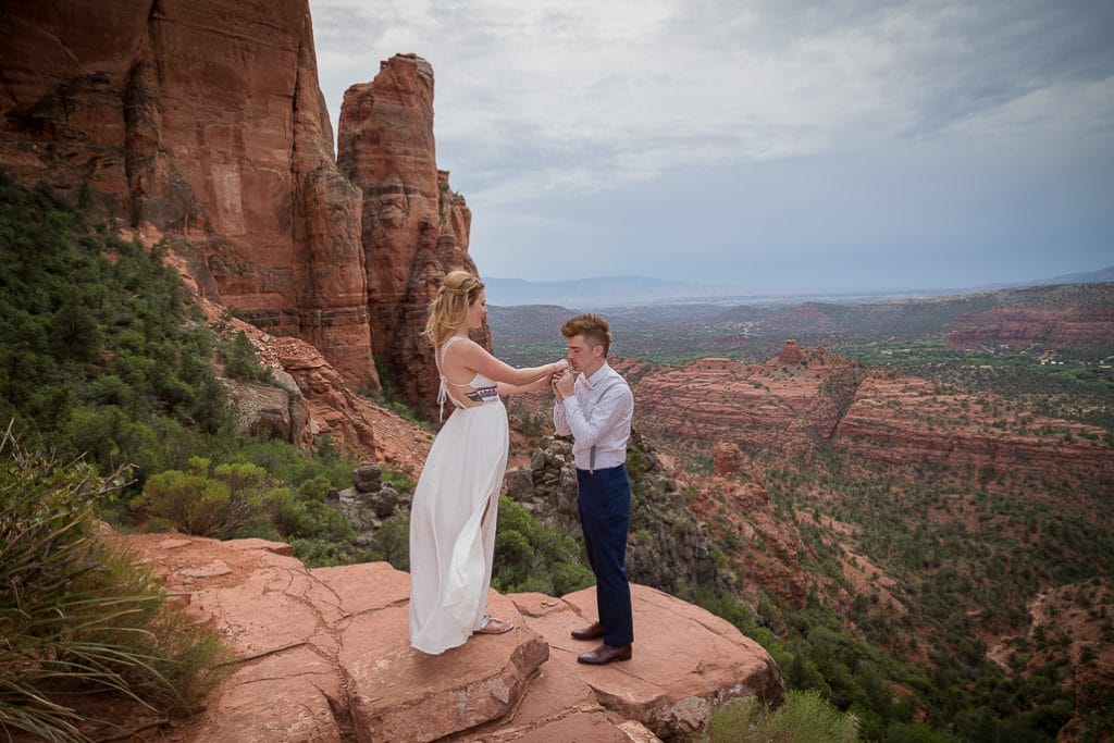 Cathedral Rock Trail Wedding