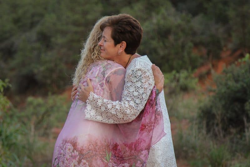 Red Rock Crossing Native Wedding Same Sex