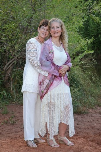 Red Rock Crossing Native Wedding Same Sex