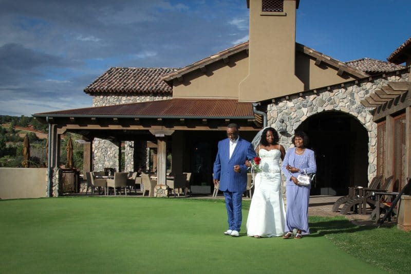 Seven Canyons Golf Resort Wedding location