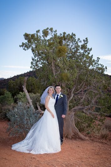 Wedding Tree Knoll Sedona Wedding location