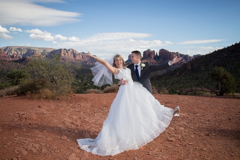 sedona elopement locations Wedding Tree Knoll Sedona Wedding location