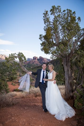 Wedding Tree Knoll Sedona Wedding location