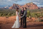 Sedona Elopement Wedding Officiant at Bell Rock Wedding