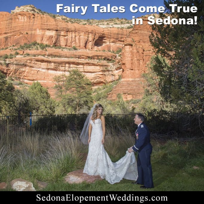 perfect Sedona elopement weddings