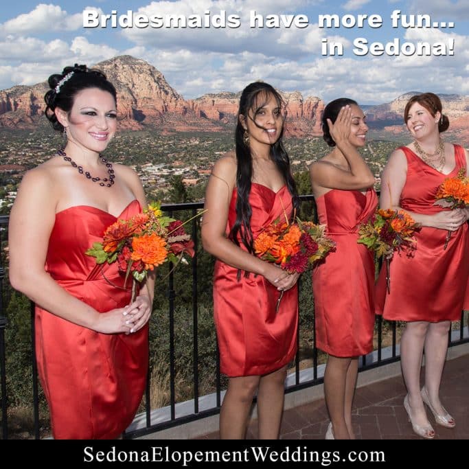 Fun Sedona Wedding