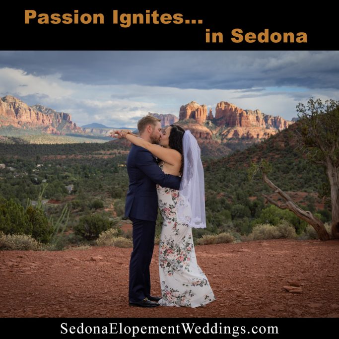 Sedona sunset wedding location