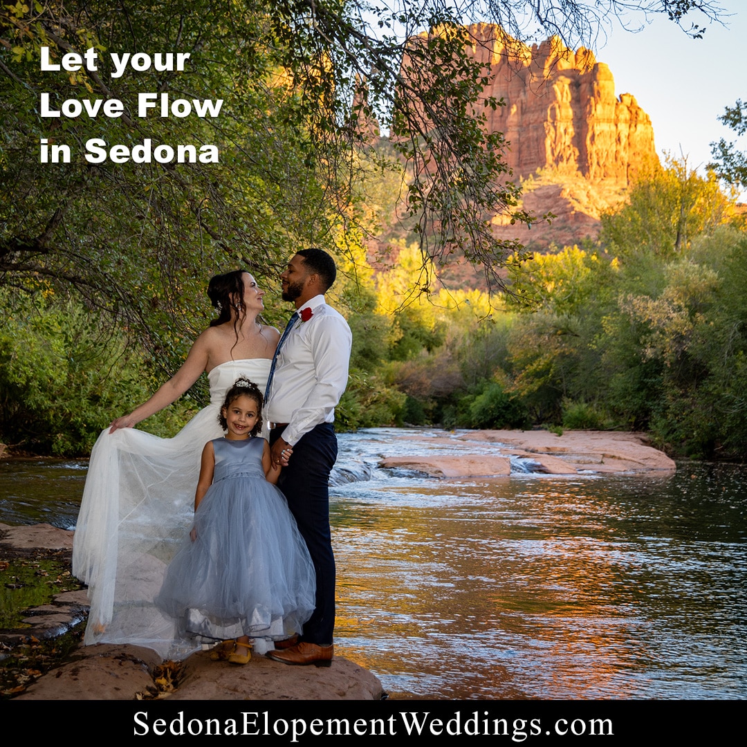 Sedona Waterfront Wedding