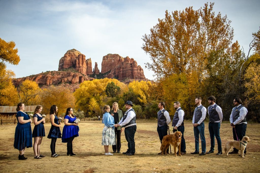 Picturesque water/creekside wedding location