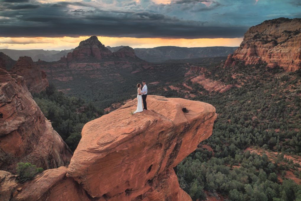 Stacy Burk Adventure Wedding Photo