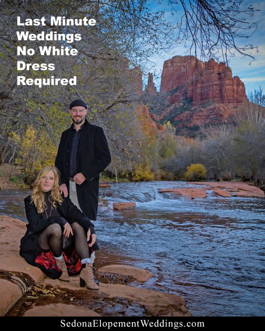 Last Minute Sedona Weddings