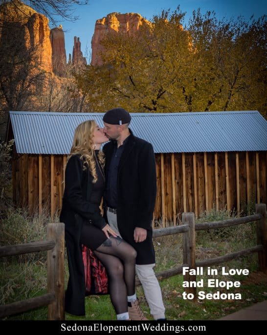 Fall Sedona Elopement Weddings