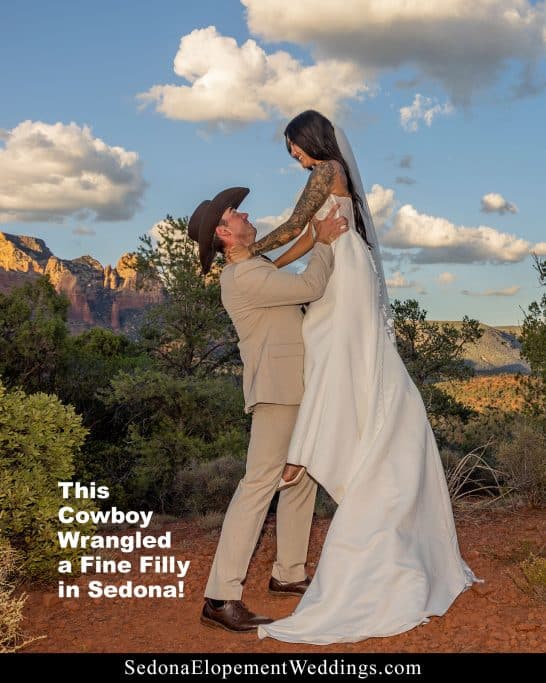 Western Adventure Wedding in Sedona