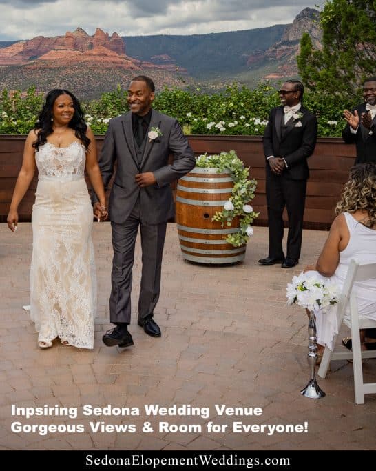 Inspiring Sedona Wedding Venue