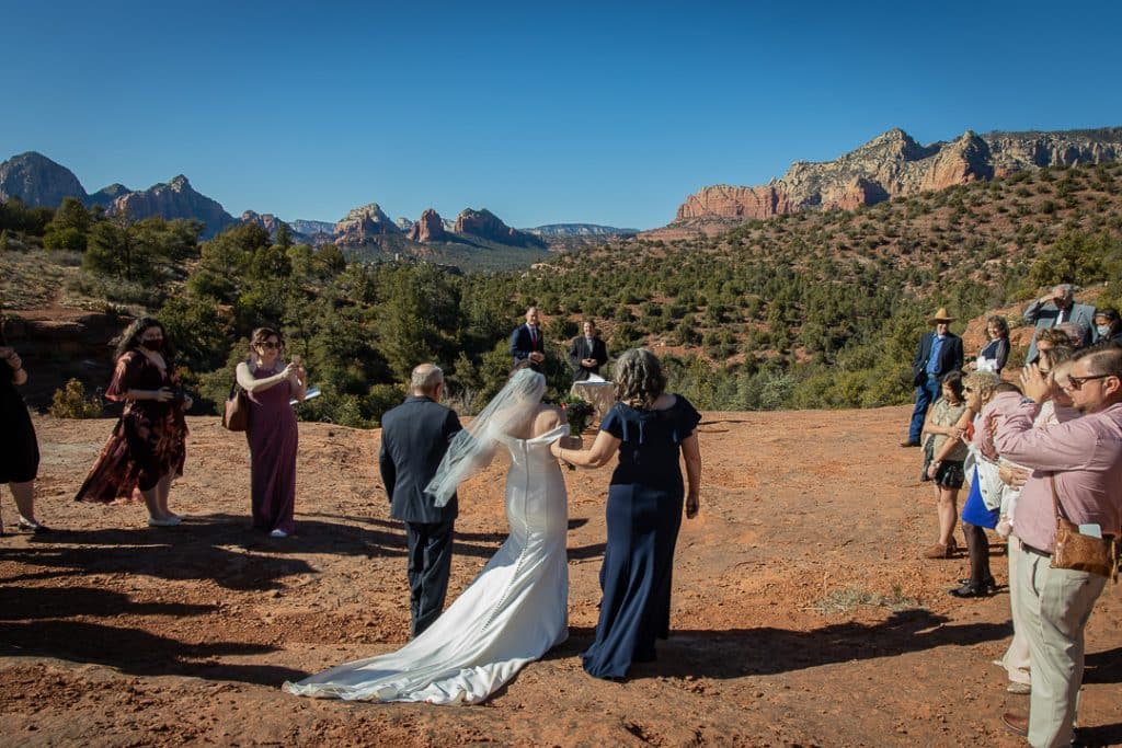 Huckaby trail wedding site